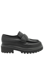 Halmanera Halmanera H53V Black Tread Sole Loafer 1042