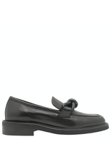 MaraBini MaraBini M14M Black Loafer With Knot 1051