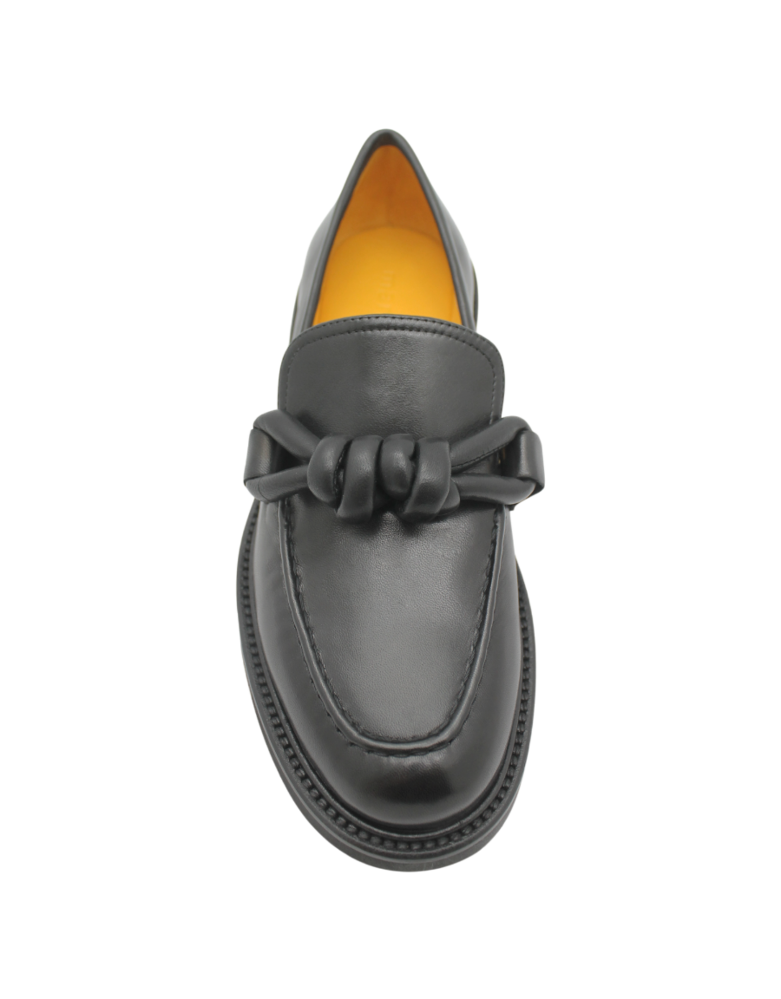 MaraBini MaraBini M14M Black Loafer With Knot 1051