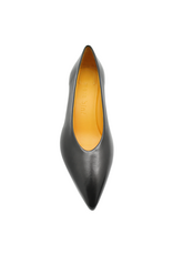 MaraBini MaraBini M14R Black Point Toe Kitten Heel 1053