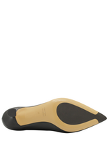 MaraBini MaraBini M14R Black Point Toe Kitten Heel 1053