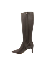 MaraBini MaraBini M14Y Brown Point Toe Knee Boot 1057