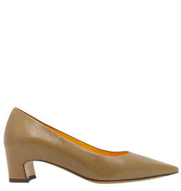MaraBini MaraBini M15 Mocha Low Heel Pump 1058