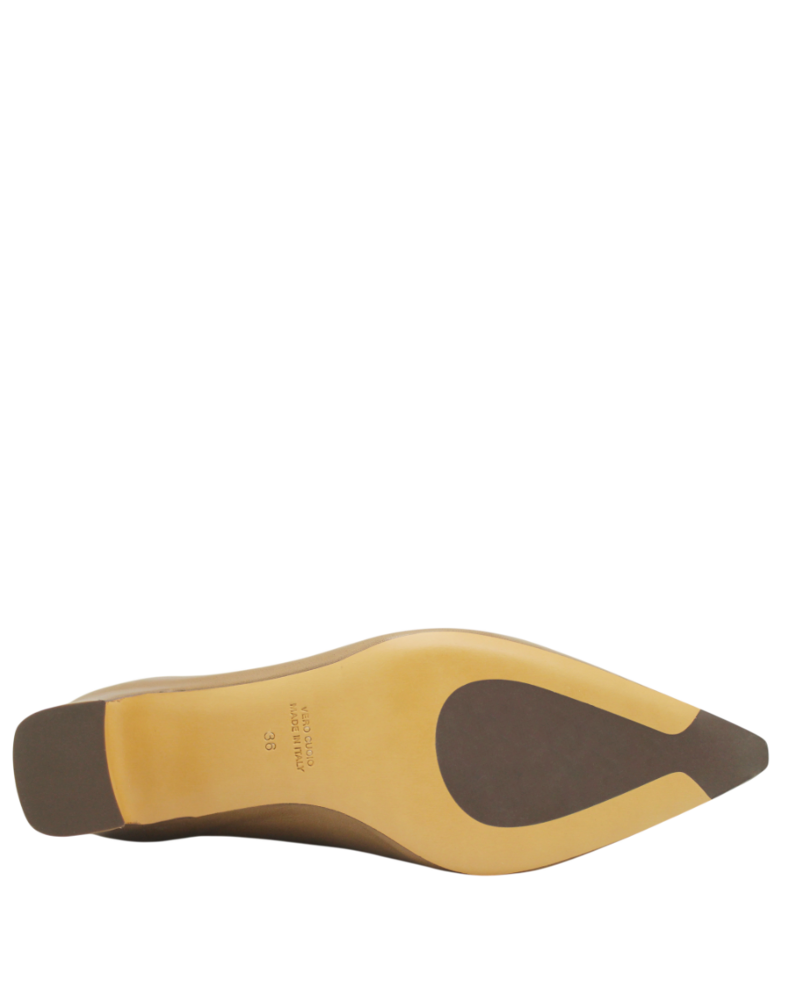 MaraBini MaraBini M15 Mocha Low Heel Pump 1058