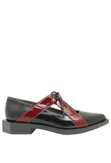 LeBohemien LeBohemien LB4 Black With Bordo Lace Ballerina Addie