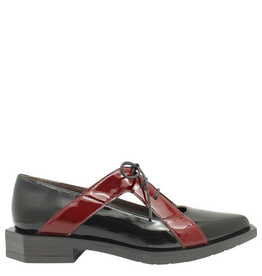LeBohemien LeBohemien LB4 Black With Bordo Lace Ballerina Addie