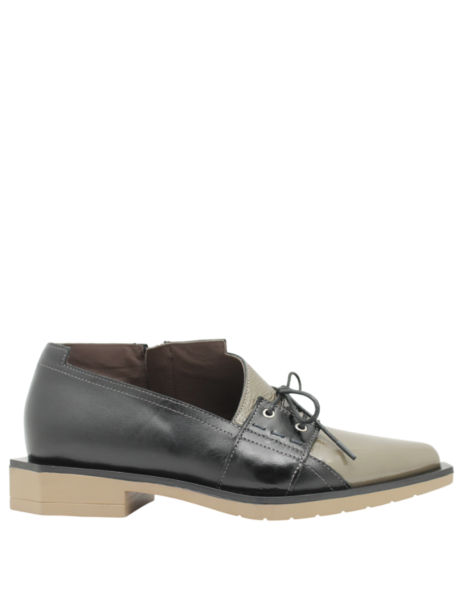 LeBohemien LeBohemien LB4A Taupe And Black Shoe Boot Burke