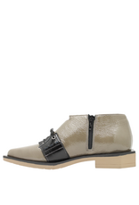 LeBohemien LeBohemien LB4A Taupe And Black Shoe Boot Burke