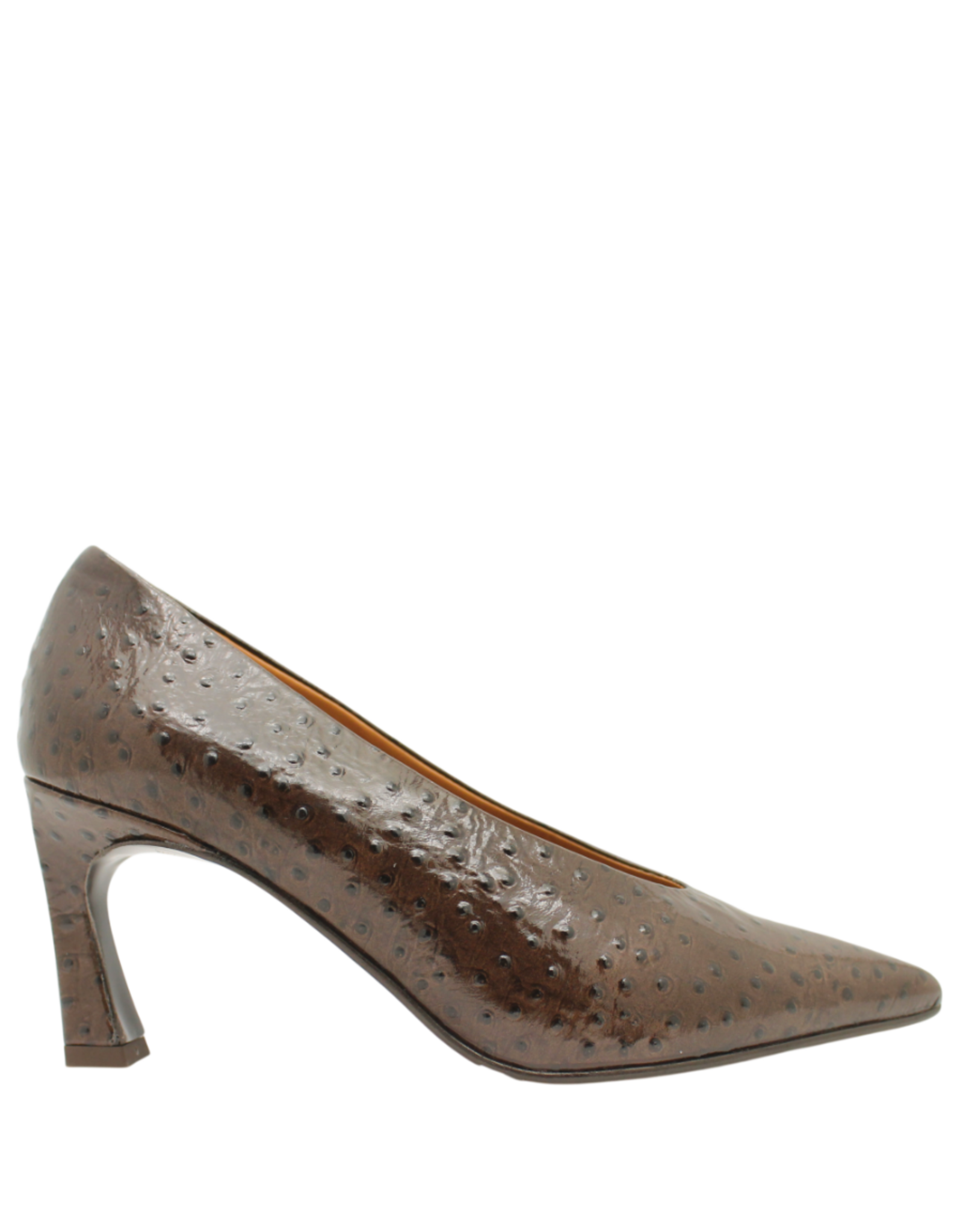 MissT MissT MT1Q Brown Glaze Ostrich Pump Larsa
