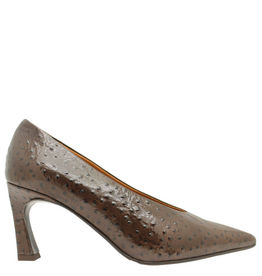 MissT MissT MT1Q Brown Glaze Ostrich Pump Larsa