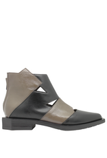 LeBohemien LeBohemien LB4D Taupe BiColor Point Toe  Boot Claire