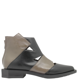 LeBohemien LeBohemien LB4D Taupe BiColor Point Toe  Boot Claire