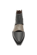 LeBohemien LeBohemien LB4D Taupe BiColor Point Toe  Boot Claire