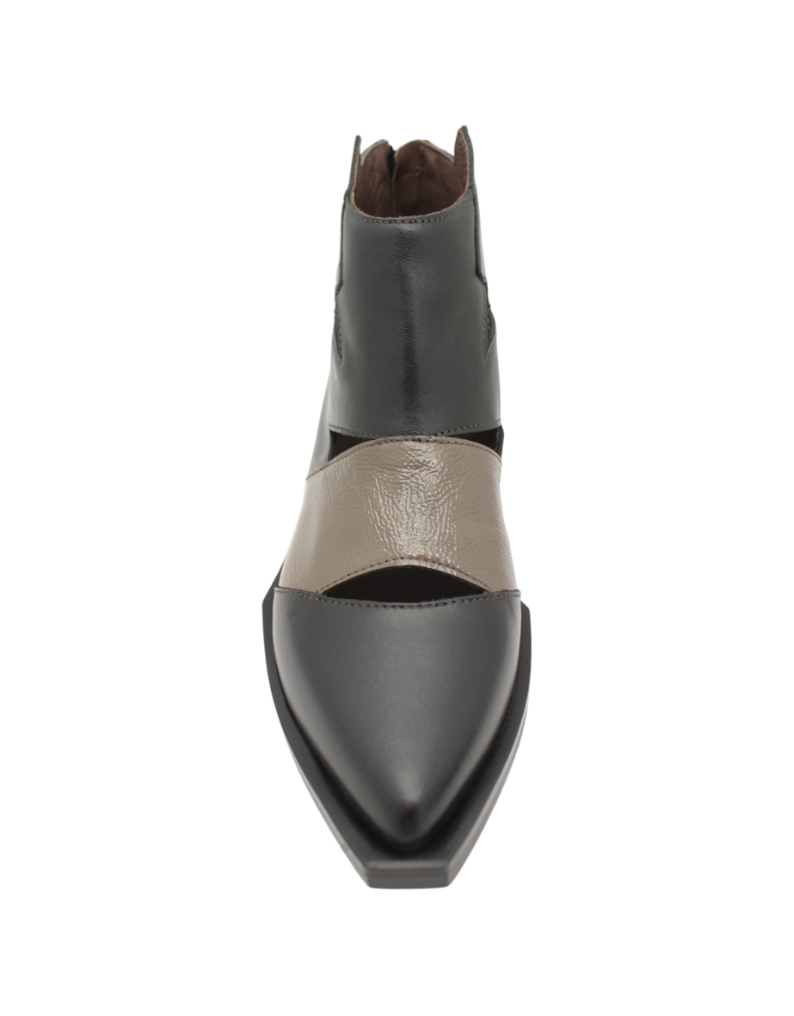 LeBohemien LeBohemien LB4D Taupe BiColor Point Toe  Boot Claire