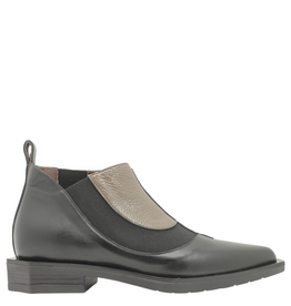 LeBohemien LeBohemien LB4F Black Calf With Elastic Pull On Boot Kai