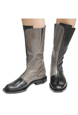 LeBohemien LeBohemien LB4I Black Taupe Mid Calf Boot Ren