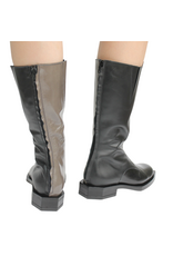 LeBohemien LeBohemien LB4I Black Taupe Mid Calf Boot Ren