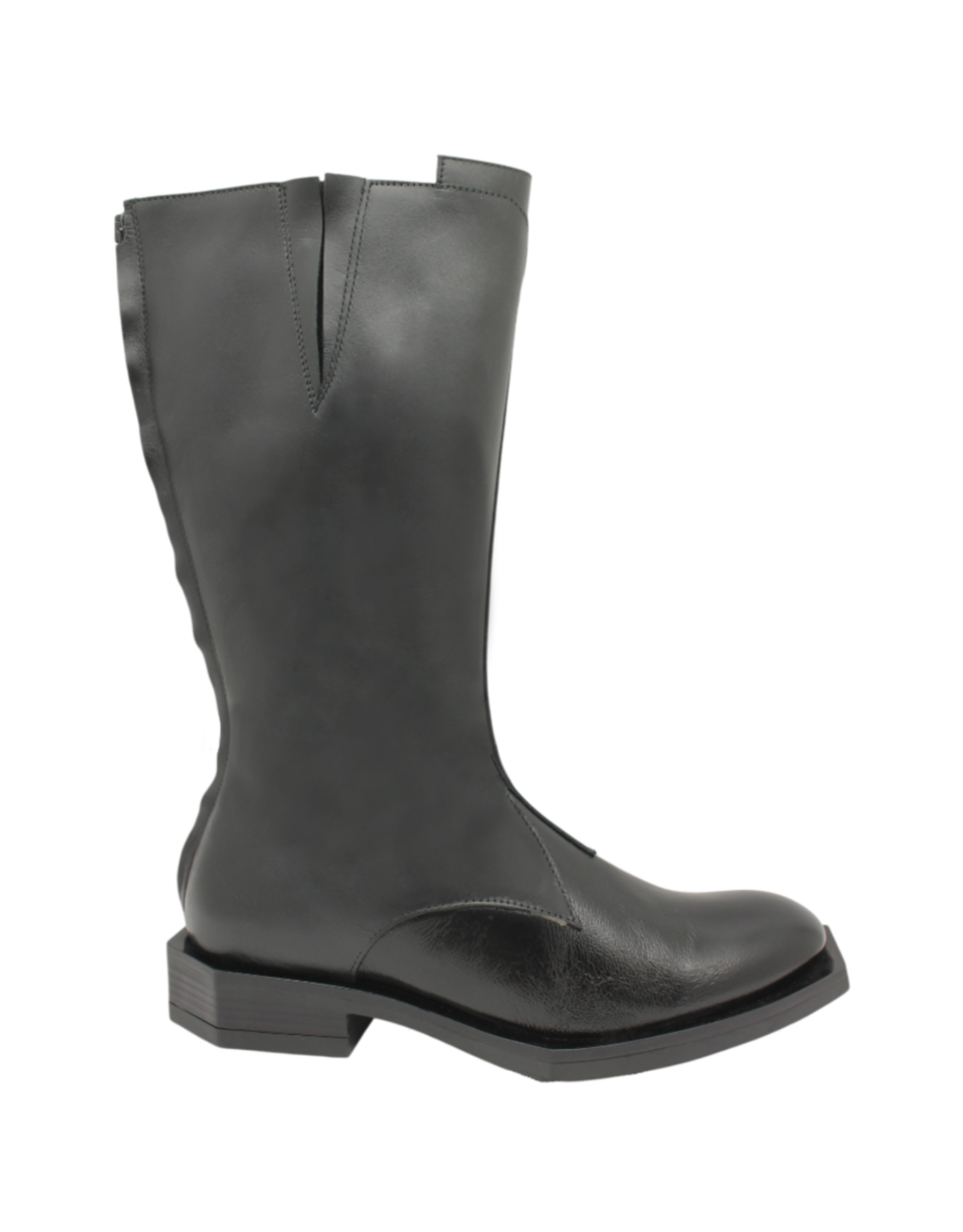 LeBohemien LeBohemien LB4I Black Taupe Mid Calf Boot Ren