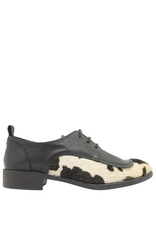 Anise Anise AS6 Black Calf Oxford Pony Detail Dee