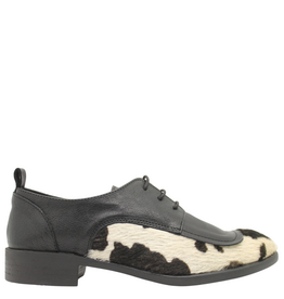 Anise Anise AS6 Black Calf Oxford Pony Detail Dee