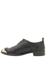 Anise Anise AS6 Black Calf Oxford Pony Detail Dee