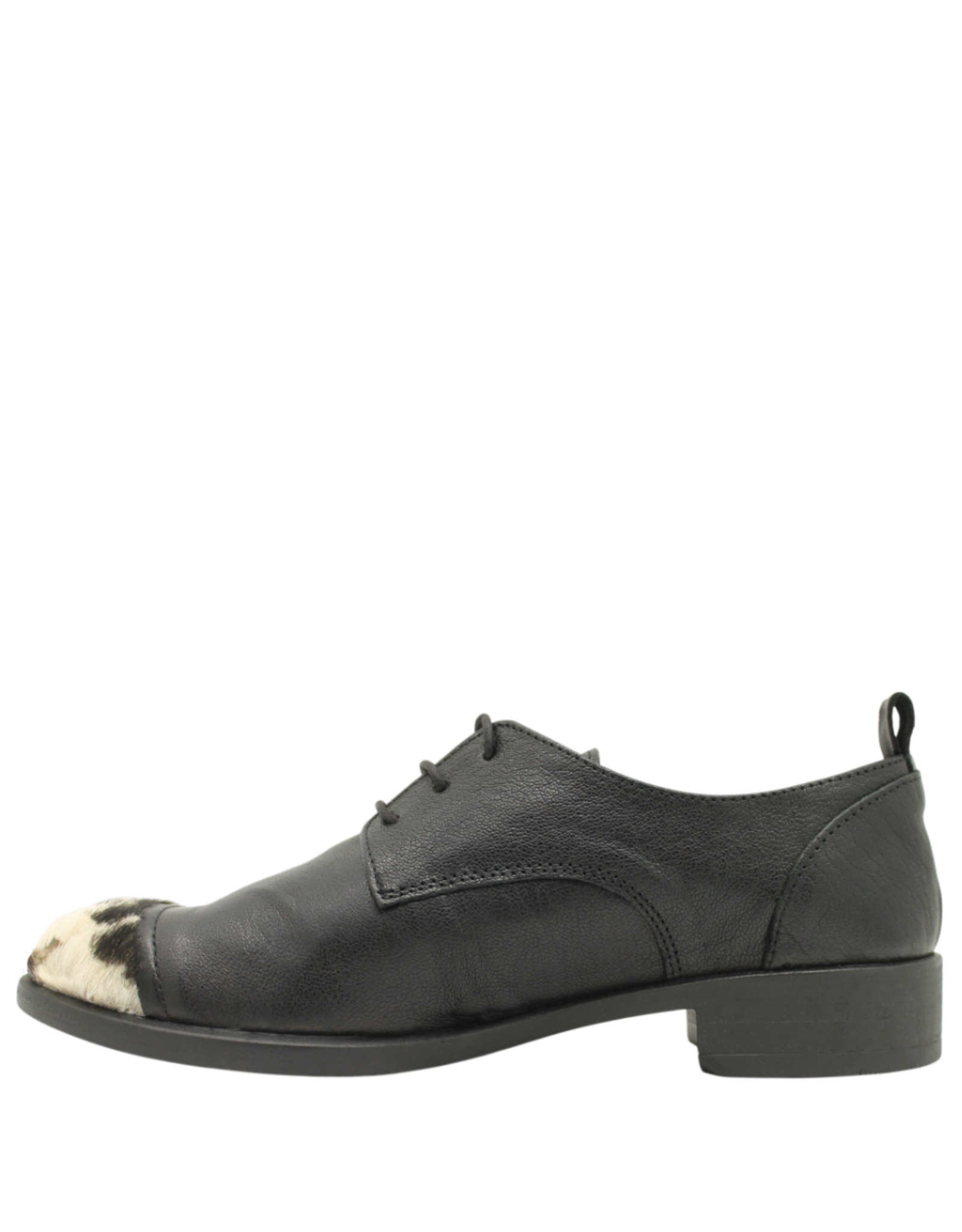 Anise Anise AS6 Black Calf Oxford Pony Detail Dee