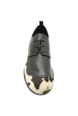 Anise Anise AS6 Black Calf Oxford Pony Detail Dee