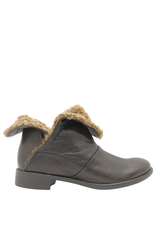 Anise Anise AS6B Brown Flip Down Boot With Wool Kamu