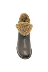 Anise Anise AS6B Brown Flip Down Boot With Wool Kamu