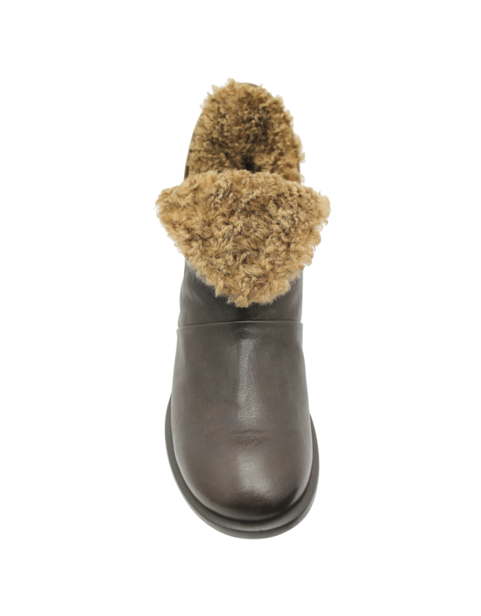 Anise Anise AS6B Brown Flip Down Boot With Wool Kamu