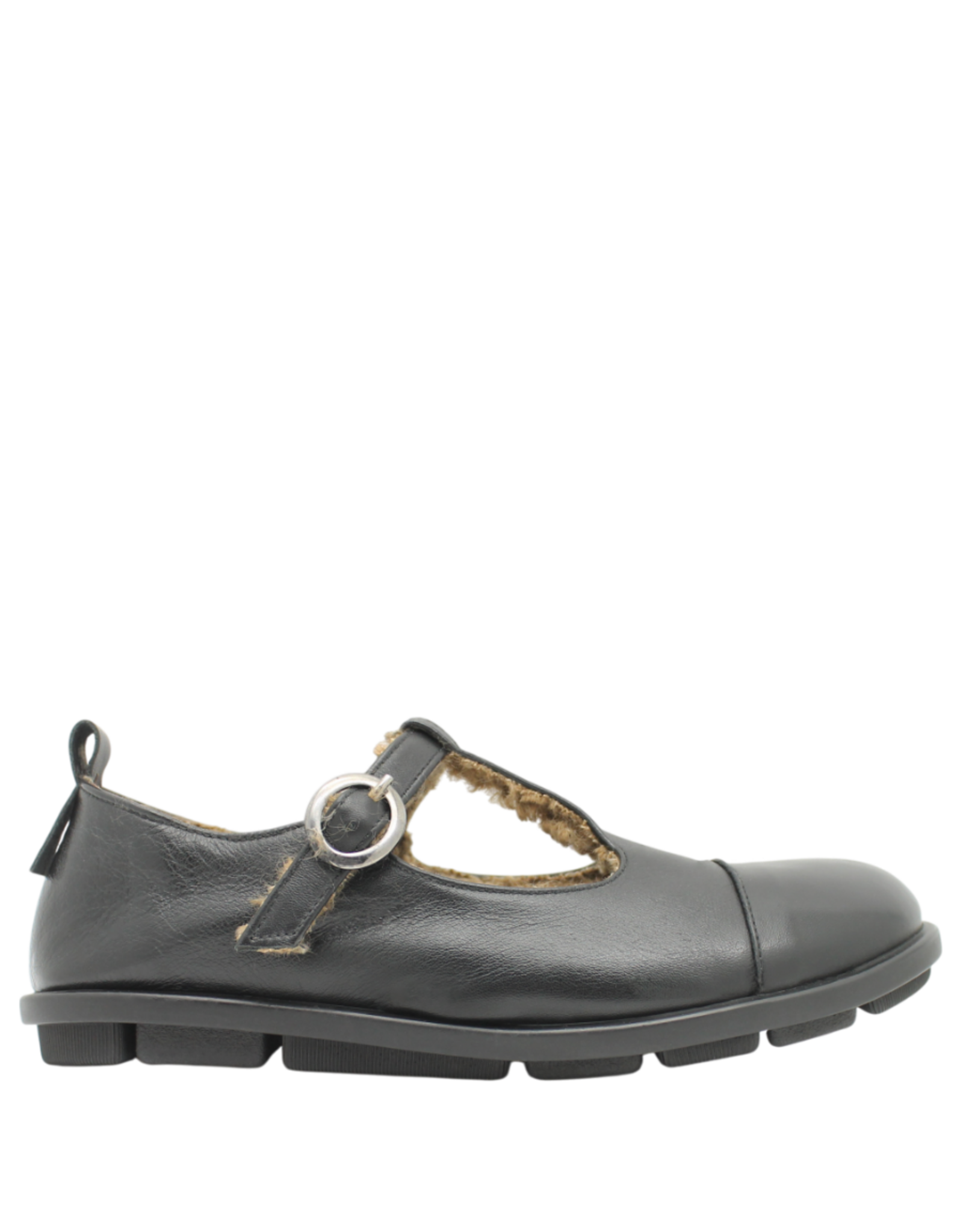 Anise Anise AS6E Black MaryJane Shoe Wool Lined Lyric