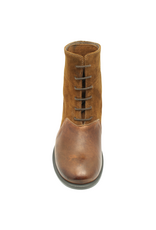 Anise Anise AS6G Camel Lace Up Boot With Suede Melody
