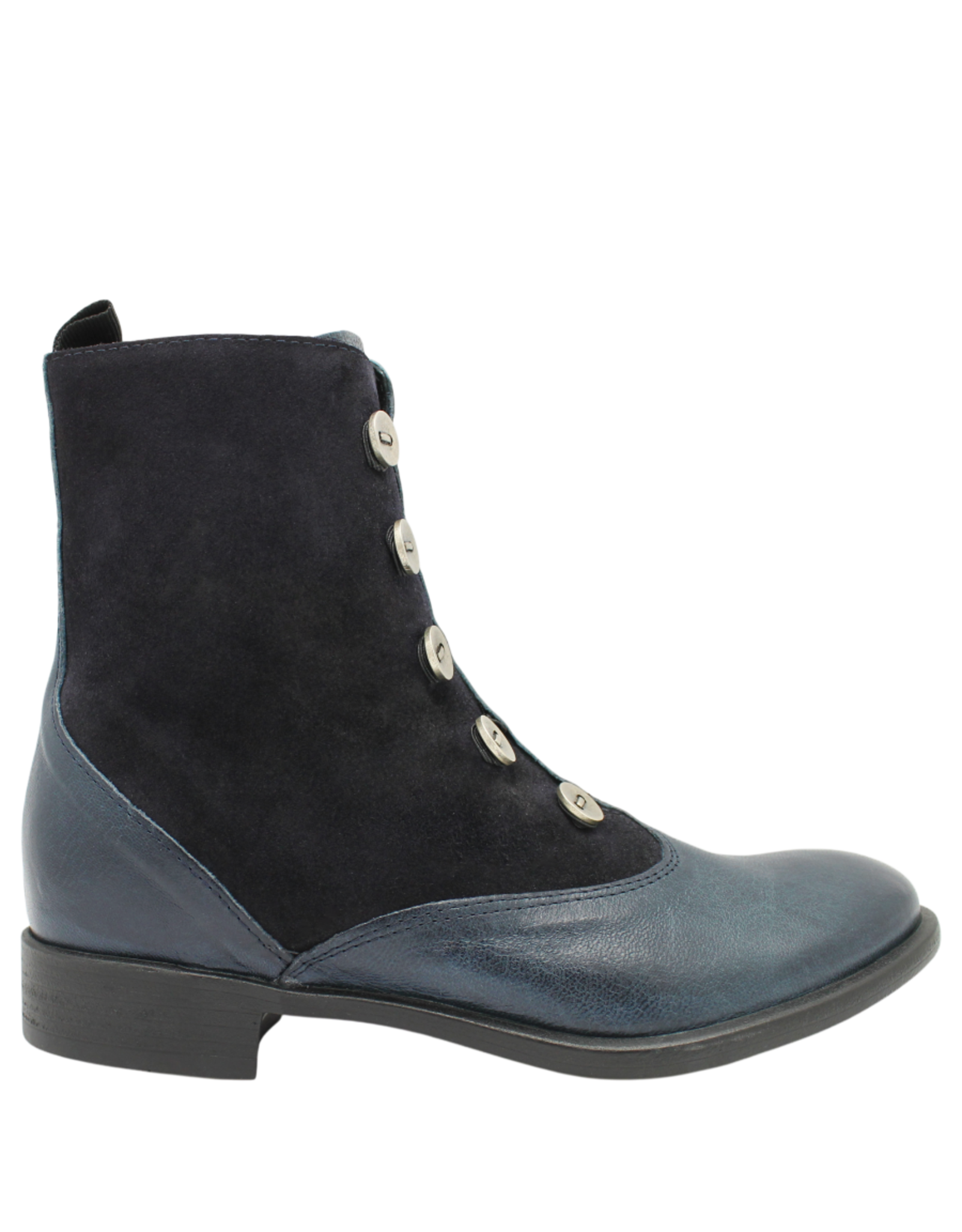 Anise Anise AS6J Navy With Suede Toggle +Silver Button Detail Rome