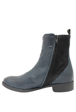 Anise Anise AS6J Navy With Suede Toggle +Silver Button Detail Rome