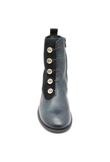 Anise Anise AS6J Navy With Suede Toggle +Silver Button Detail Rome