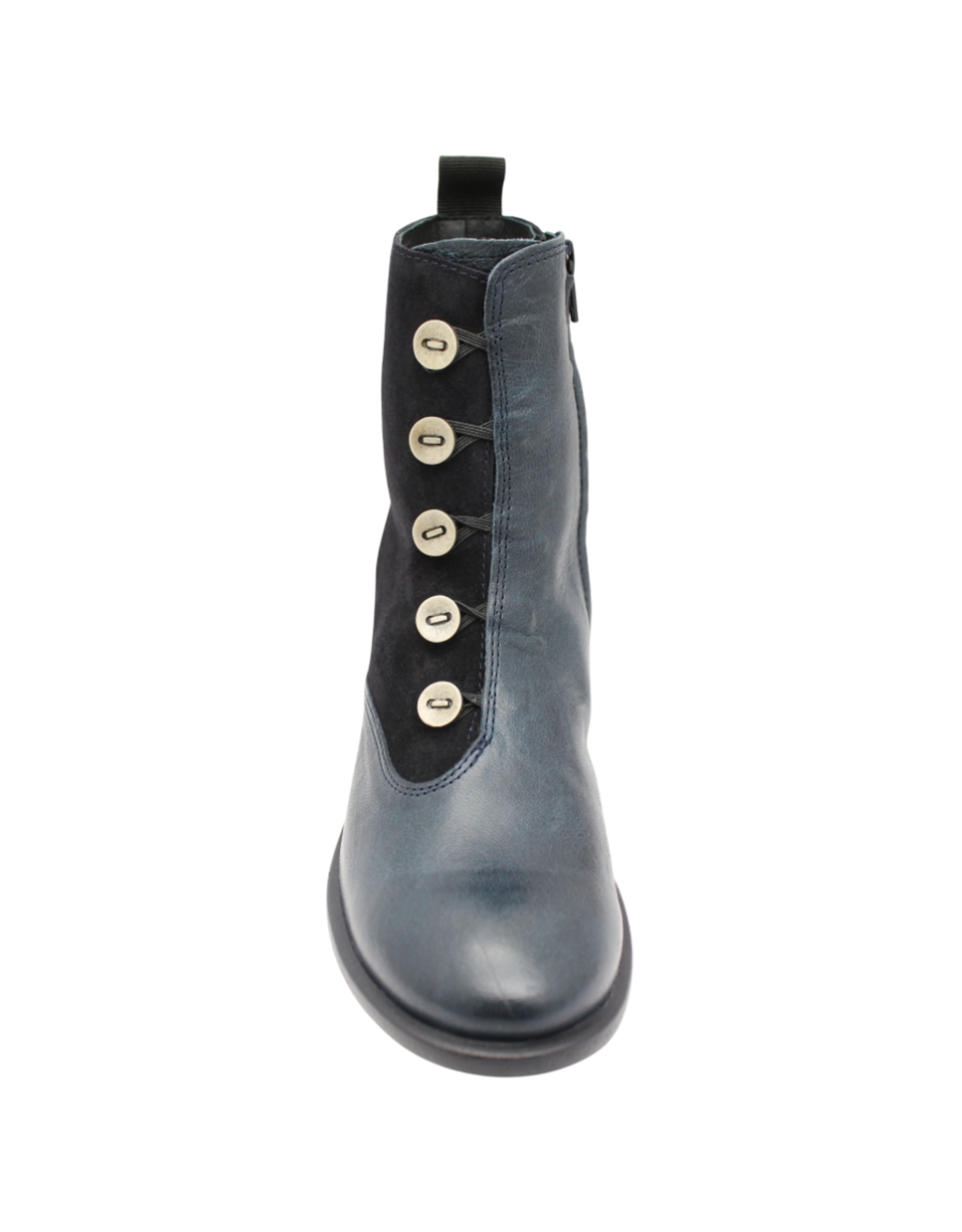 Anise Anise AS6J Navy With Suede Toggle +Silver Button Detail Rome