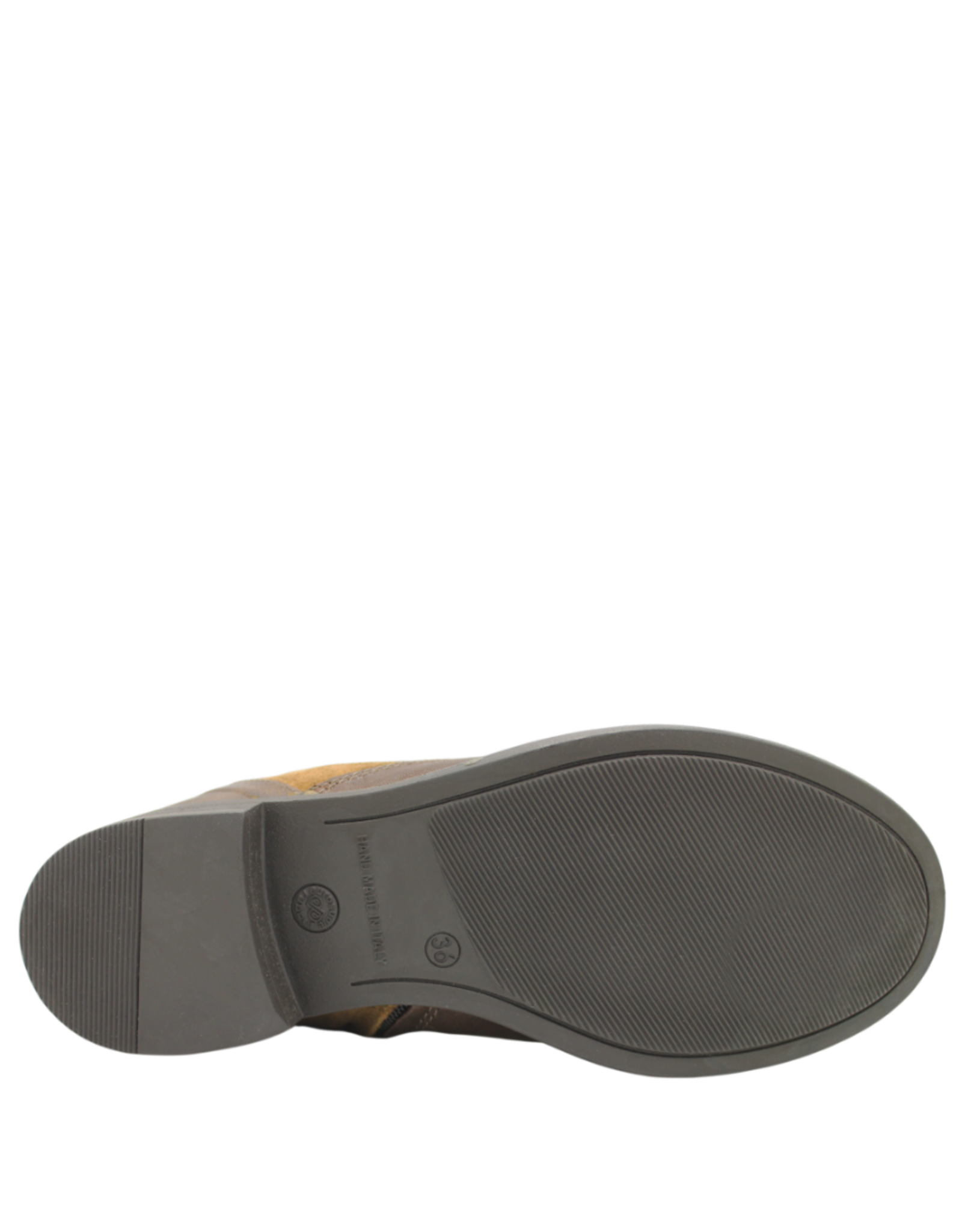 Anise Anise AS6I  Brown With Suede Toggle +Silver Button Detail Rome