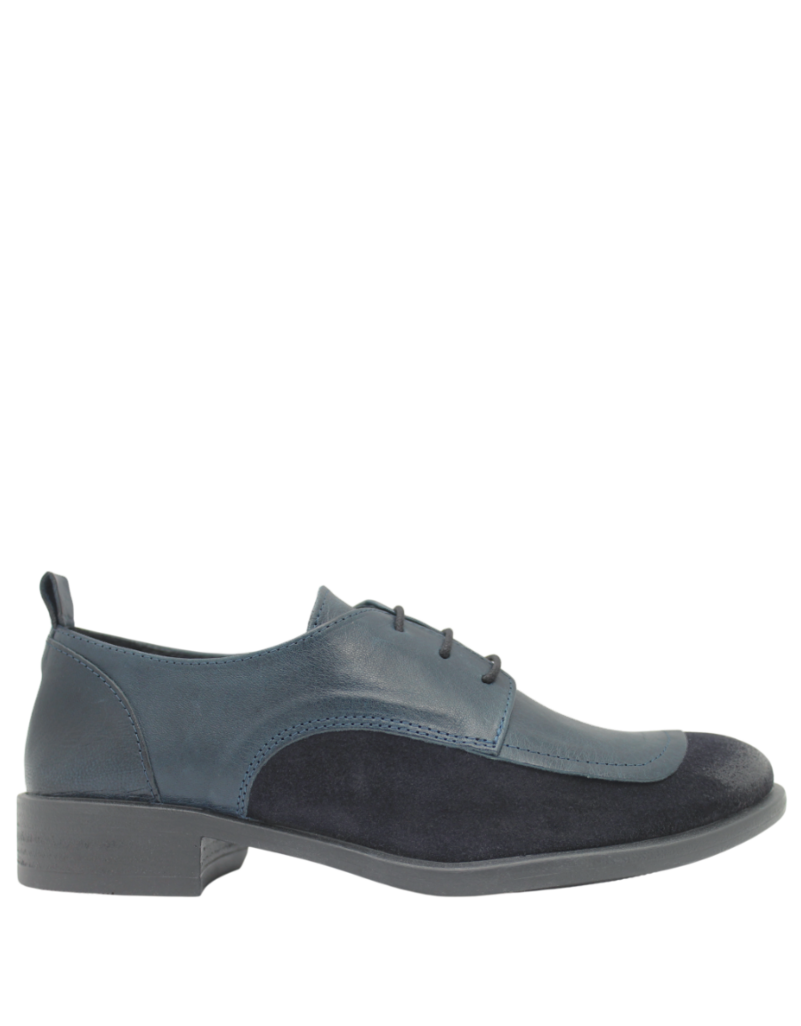 Anise Anise AS6K Navy Calf With Navy Suede Oxford Yash