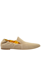 MaraBini MaraBini M14I Beige Suede Up Front Loafer 1049
