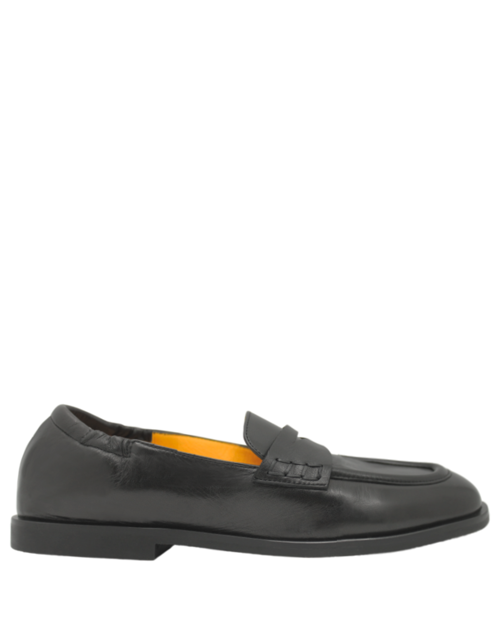 MaraBini MaraBini M13Z Black Calf Plain Loafer 1045