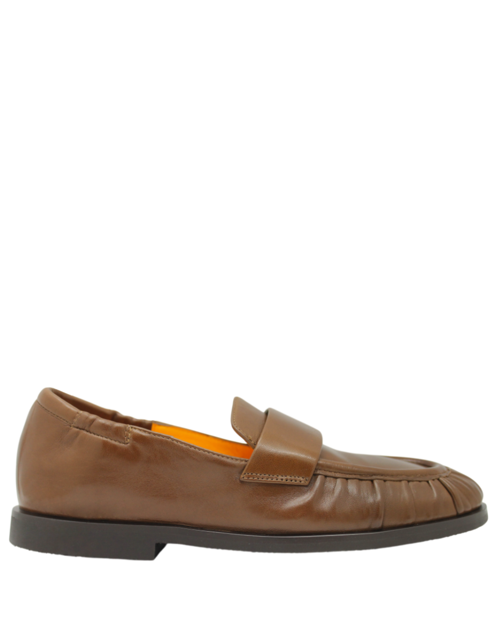 MaraBini MaraBini M15C Mocha Ruched Loafer 1047