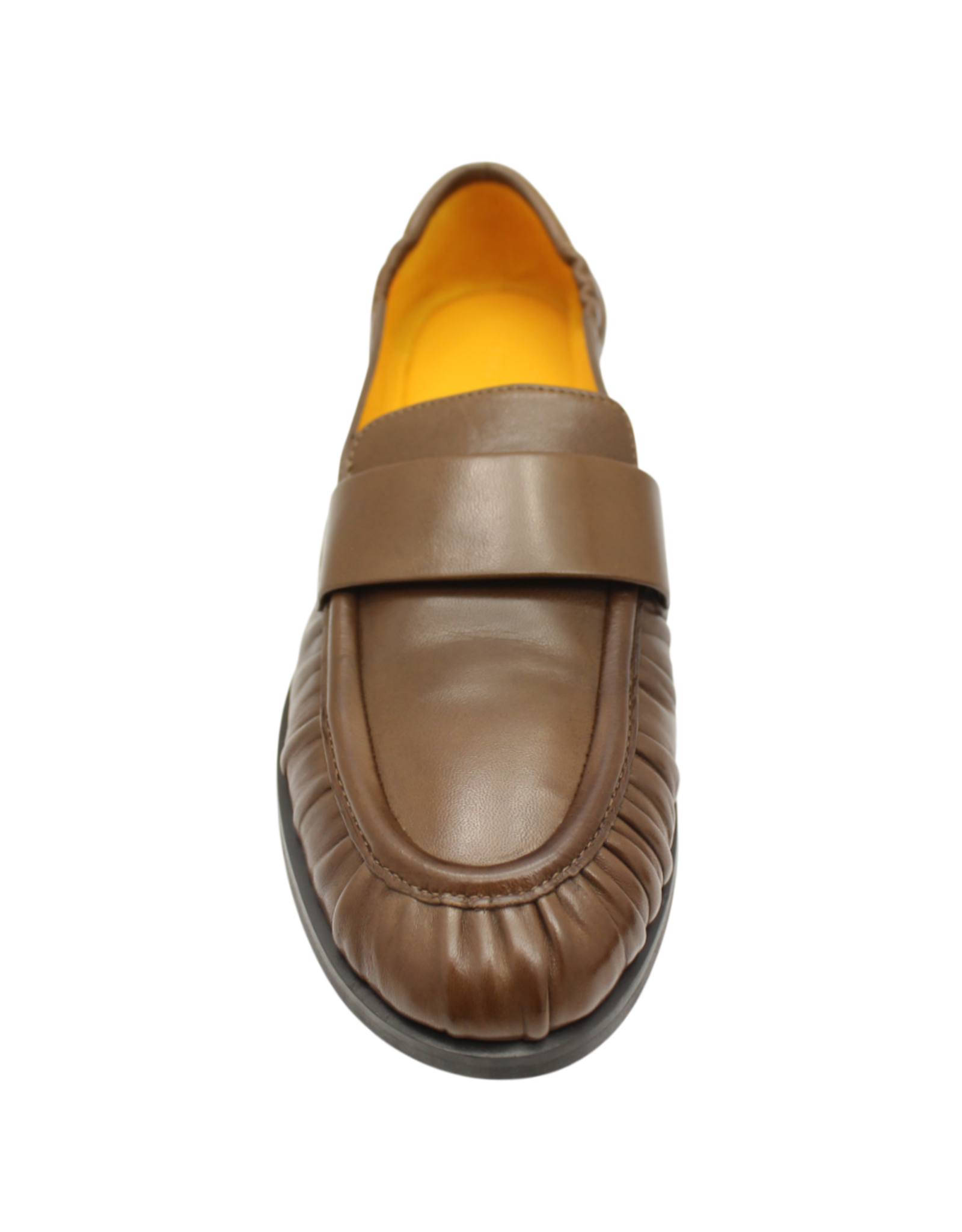 MaraBini MaraBini M15C Mocha Ruched Loafer 1047