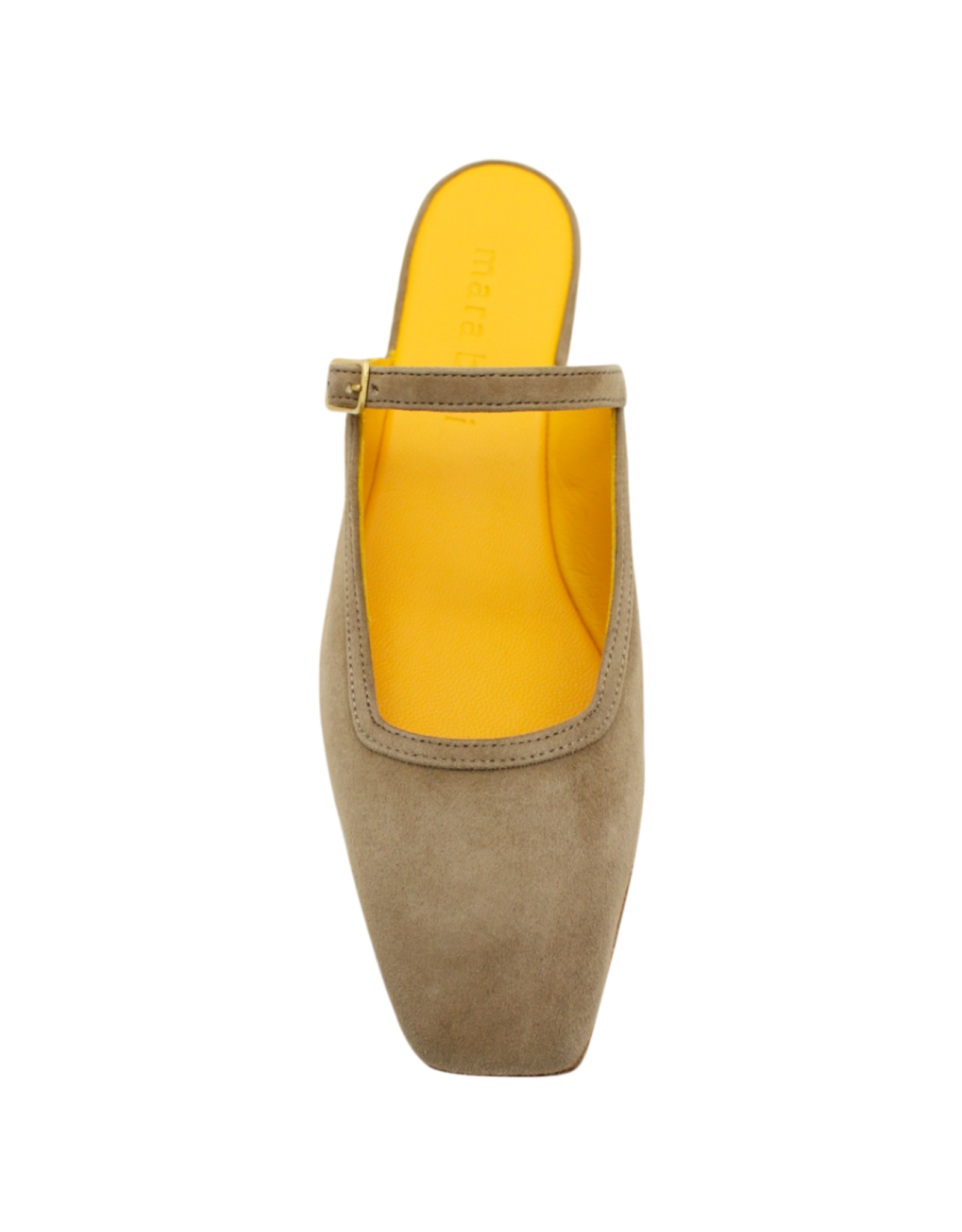 MaraBini MaraBini M14K Beige Mary Jane Mule 1050