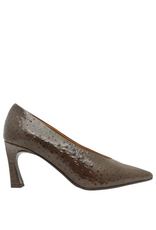 MissT MissT MT1Q Brown Glaze Ostrich Pump Larsa