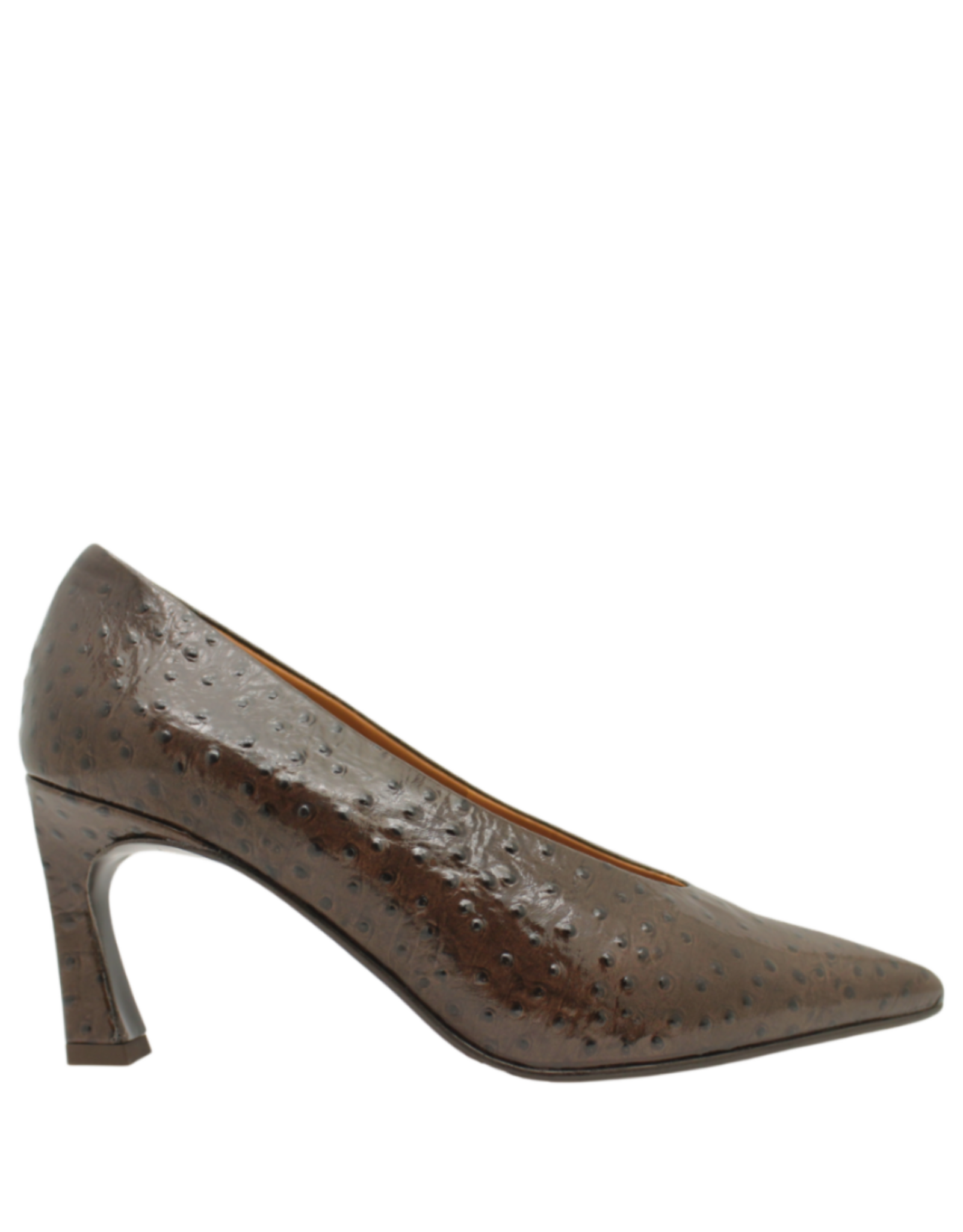 MissT MissT MT1Q Brown Glaze Ostrich Pump Larsa