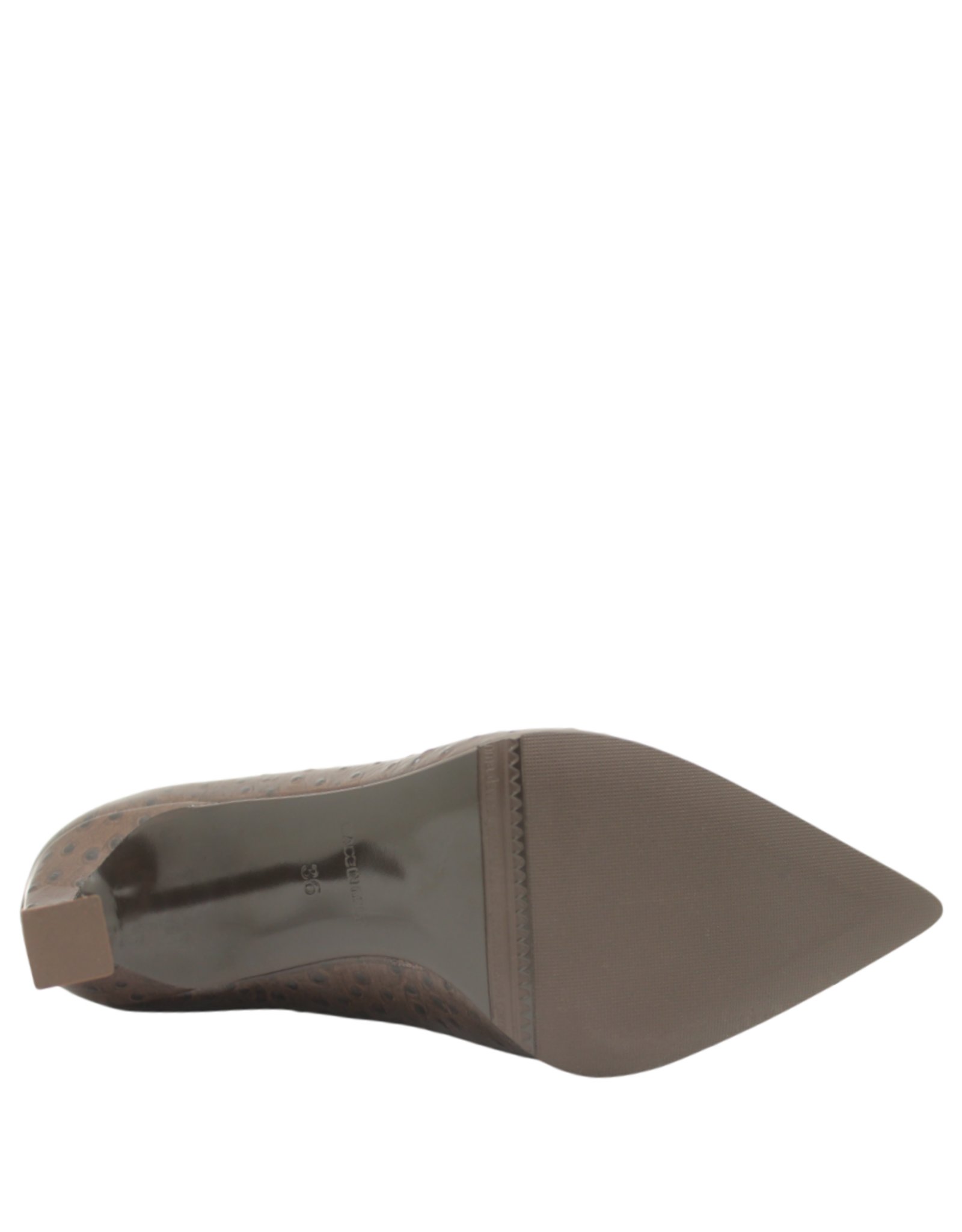 MissT MissT MT1Q Brown Glaze Ostrich Pump Larsa