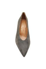 MissT MissT MT1U Gray Suede Pump Larsa