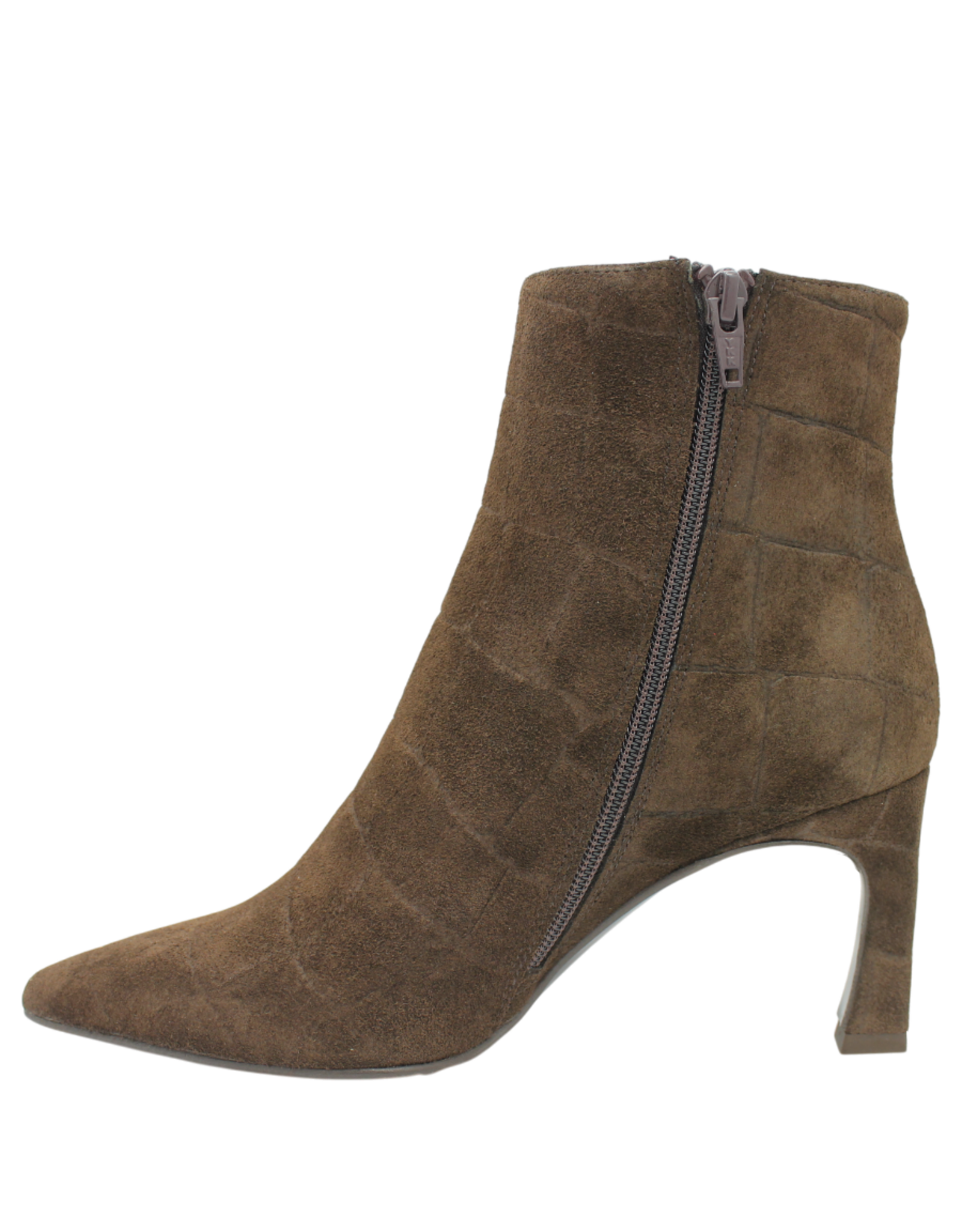 MissT MissT MT1Y Chocolate Croco Ankle Boot Tammi