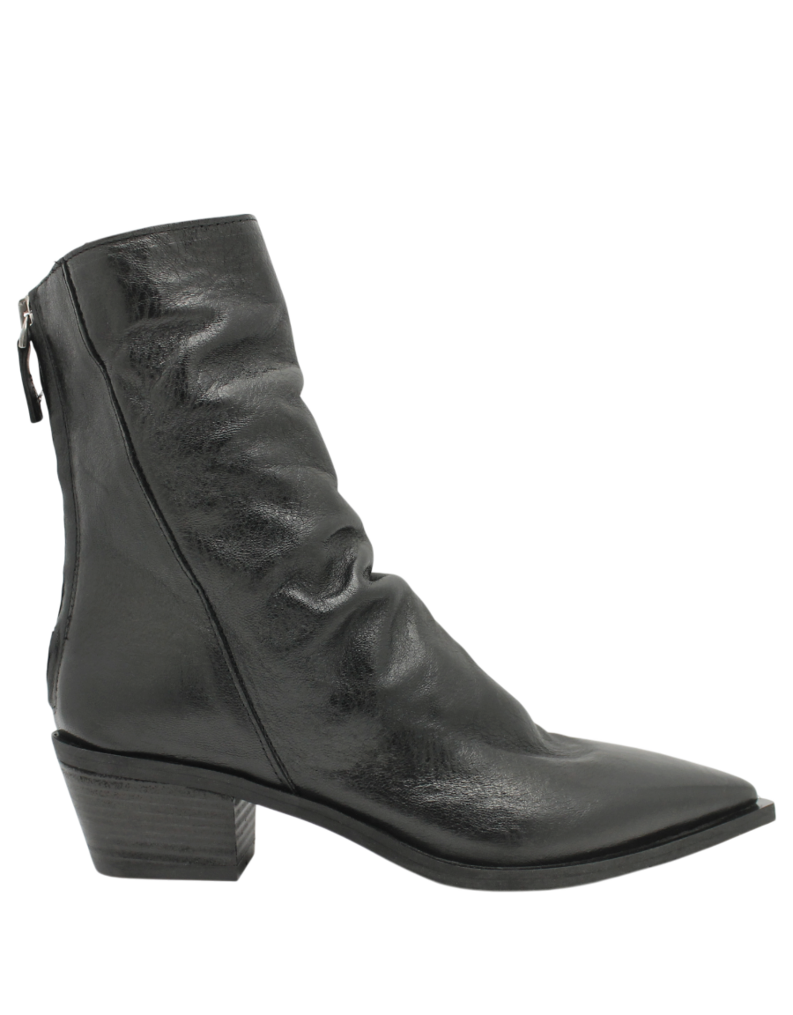 Mimmu Mimmu MM1 Black Point Toe Ankle Boot Ava