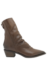 Mimmu Mimmu MM1A Brown Point Toe Ankle Boot Ava